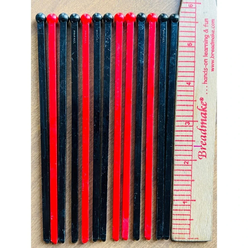 Vintage I.W. Harper Drink‎ Stirrer Swizzle Sticks Kentucky Bourbon lot of 13